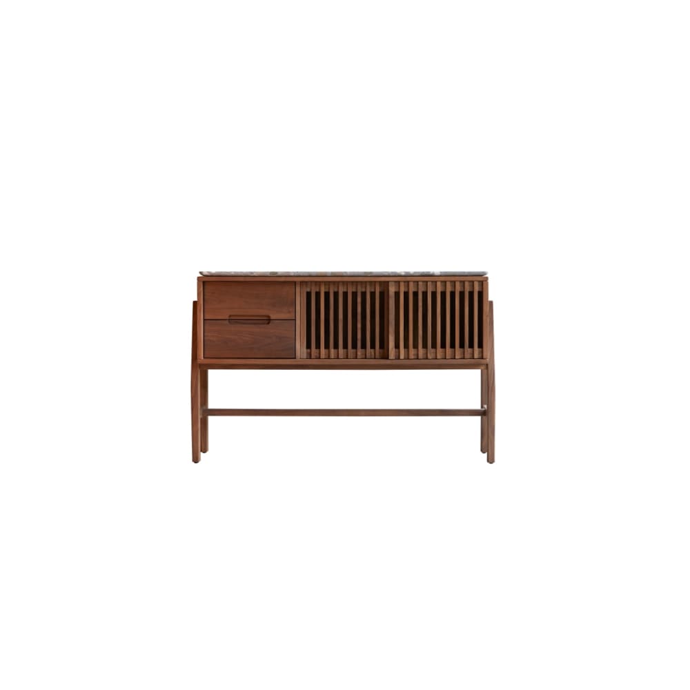 wohnli-moebel-suche-M22143528 Wohnli Möbelsuche - Konsole aus massivem Nussbaum und Premium-Terrazzo