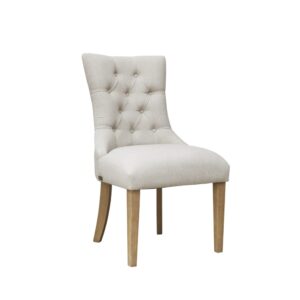 wohnli-moebel-suche-M22157252 Wohnli Möbelsuche - Set aus 2 Stühlen aus Holz und Leinen Beige