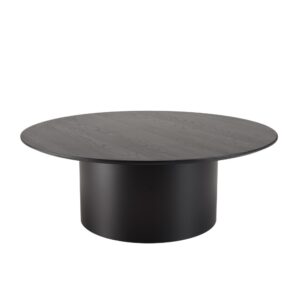 wohnli-moebel-suche-M22158020 Wohnli Möbelsuche - Runder Couchtisch mit Metallgestell 90x90cm schwarz