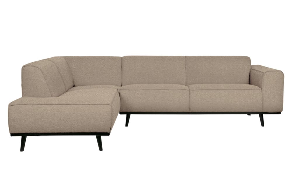 Wohnli Möbelsuche - Ecksofa links 4-Sitzer Bouclé-Stoff