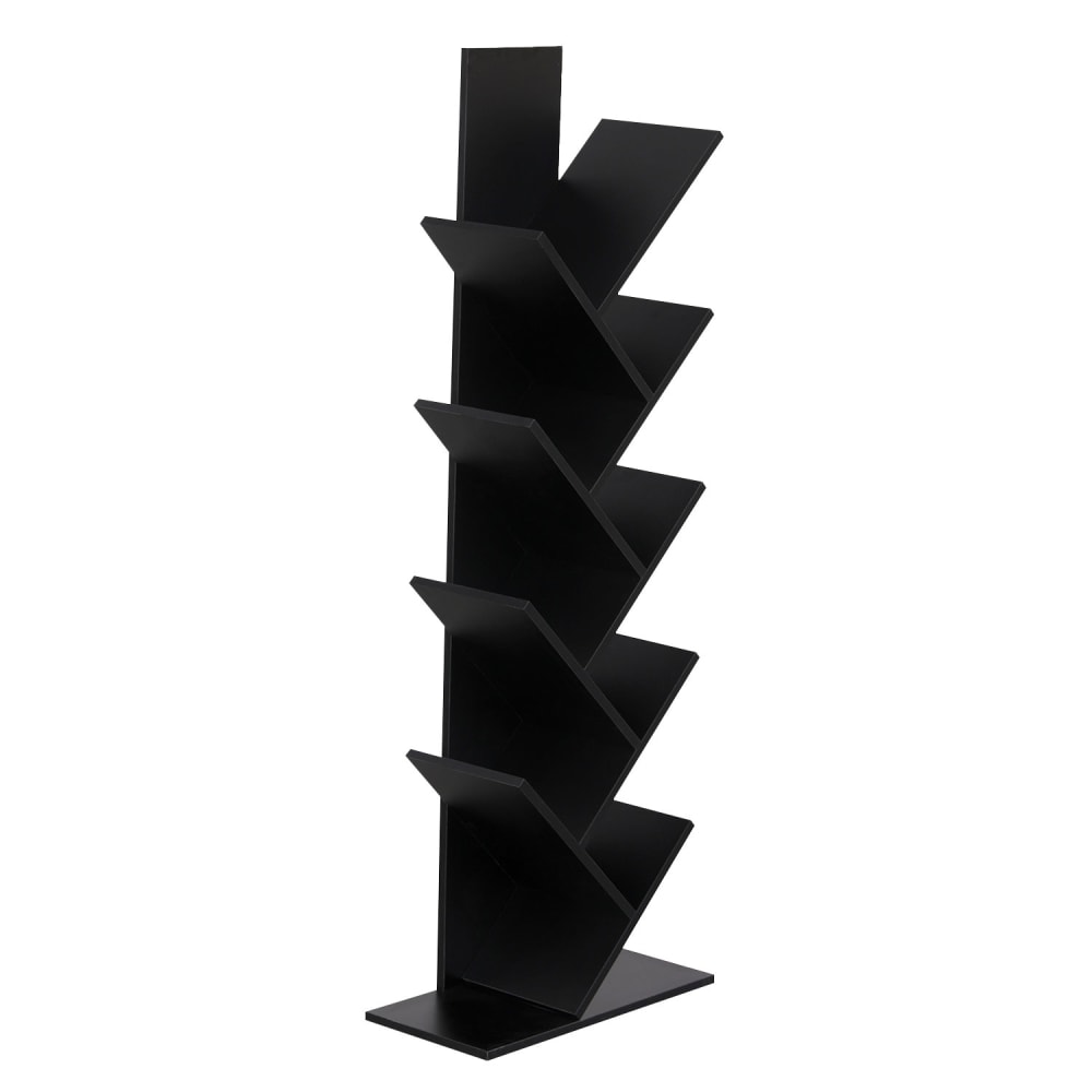wohnli-moebel-suche-M22160854 Wohnli Möbelsuche - Bücherregal 8 schräge Regale schwarz