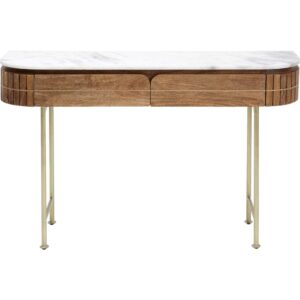 wohnli-moebel-suche-M22165858 Wohnli Möbelsuche - Konsole mit 2 Schubladen aus Mango-Massivholz und Marmor