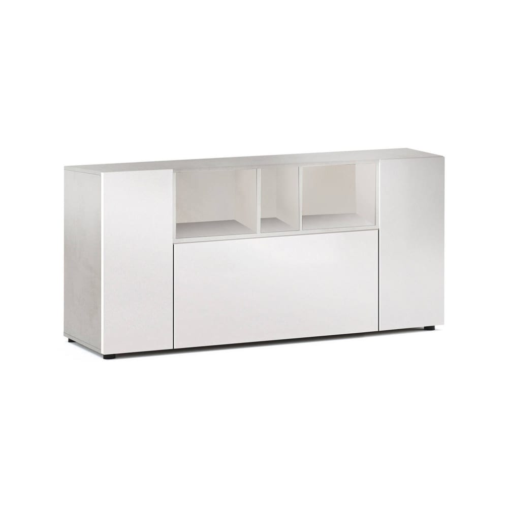 Wohnli Möbelsuche - Weißes Sideboard in Holzoptik