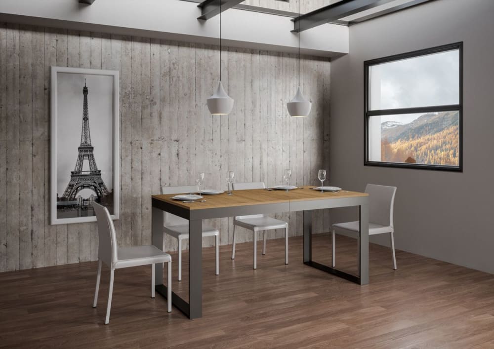 180x77x90cm Spanplatte Braun Itamoby Möbel Esszimmermöbel Esstische