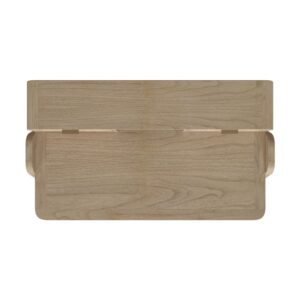 wohnli-moebel-suche-M22179929-1 Schreibtisch aus Mindi-Holz und Flechtwerk 110x88x60cm Holz Braun Maison Pavane Möbel Büromöbel Schreibtische