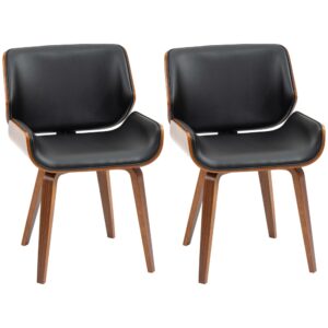 wohnli-moebel-suche-M22184840 Wohnli Möbelsuche - 2 Vintage-Stilmangestühle aus Kunststoff & Schwarzholz