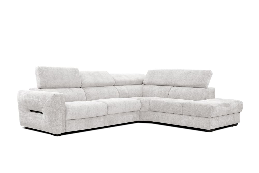 Wohnli Möbelsuche - Ecksofa 5-Sitzer mit verstellbare Kopfstützen