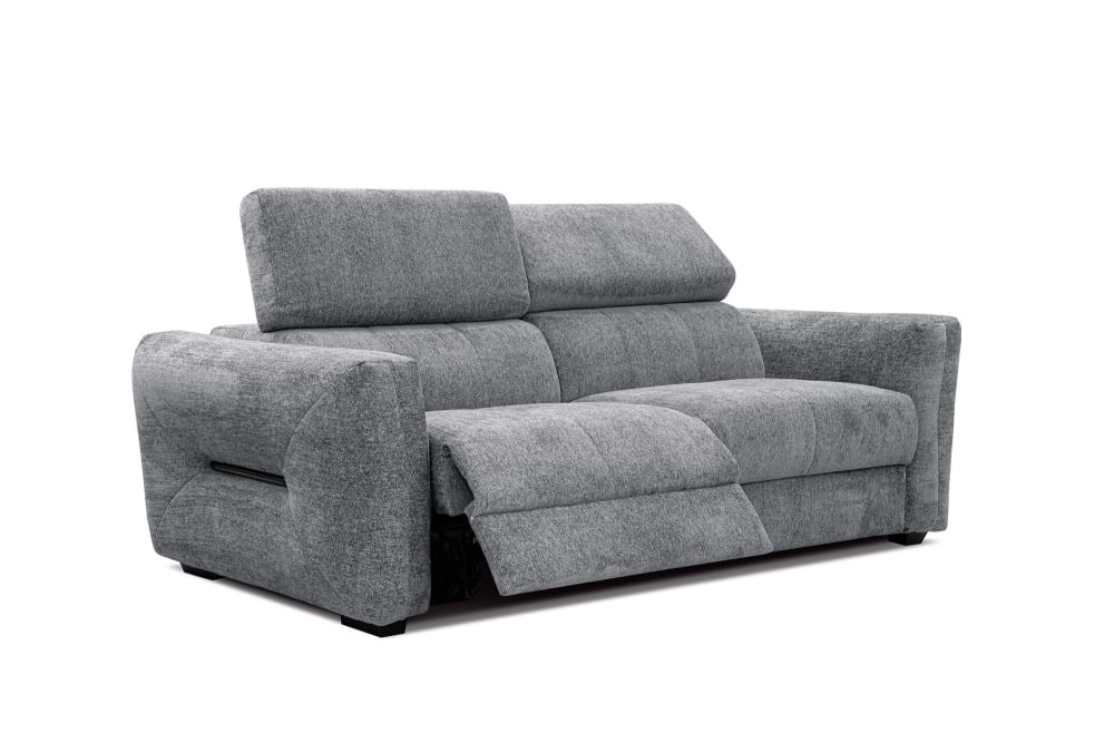 Wohnli Möbelsuche - Sofa 3-Sitzer mit 1 Relaxfunktion und verstellbare Kopfstützen