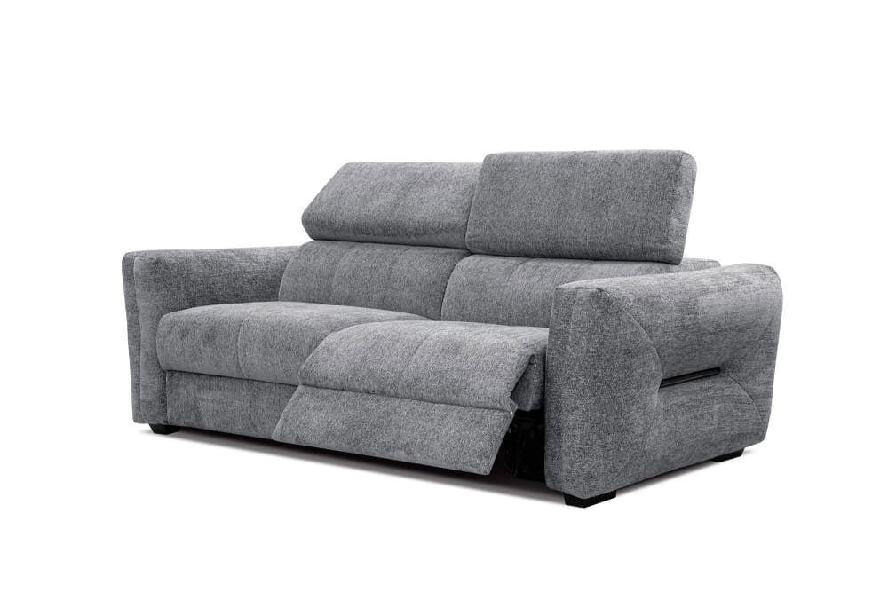 wohnli-moebel-suche-M23000901 Wohnli Möbelsuche - Sofa 3-Sitzer mit 1 Relaxfunktion und verstellbare Kopfstützen