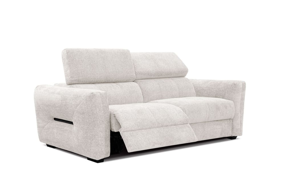 wohnli-moebel-suche-M23000905 Wohnli Möbelsuche - Sofa 3-Sitzer mit 1 Relaxfunktion und verstellbare Kopfstützen