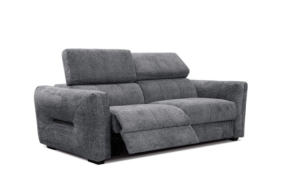 Wohnli Möbelsuche - Sofa 3-Sitzer mit 1 Relaxfunktion und verstellbare Kopfstützen