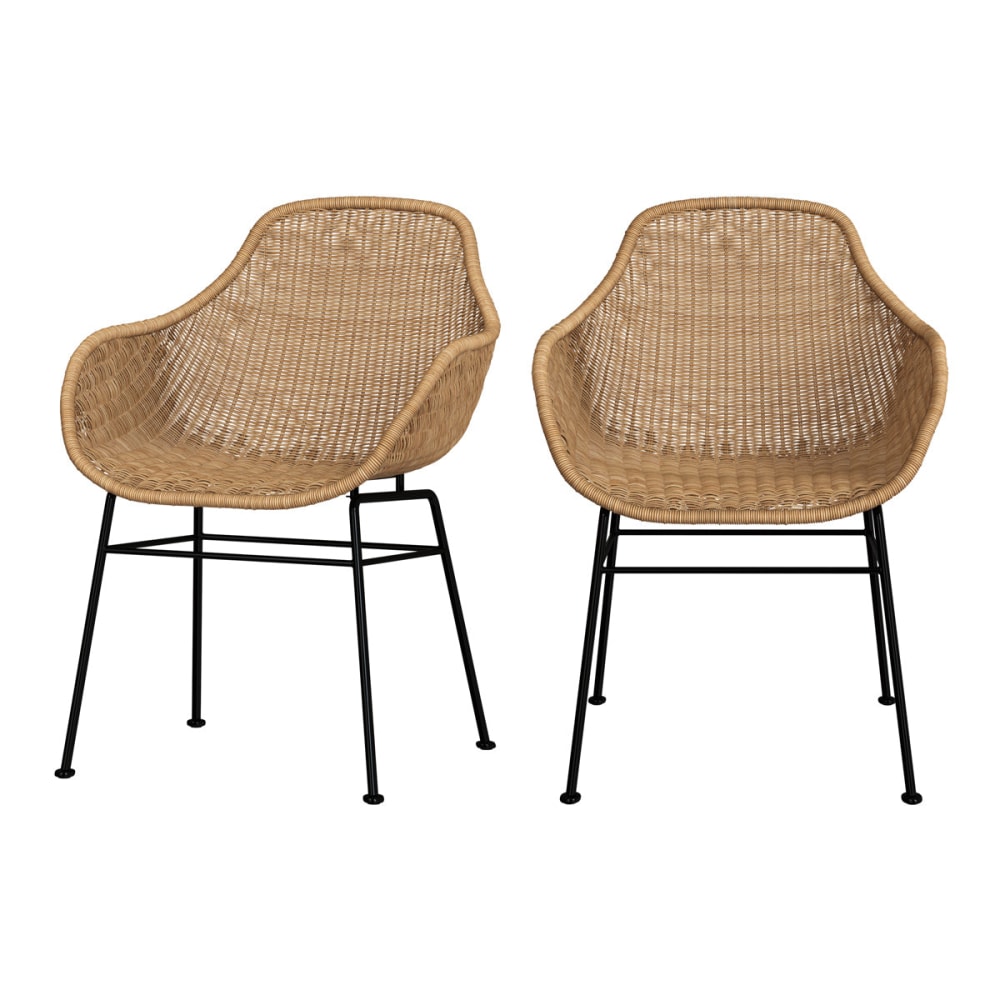 wohnli-moebel-suche-M23002889 Wohnli Möbelsuche - 2er Set Stühle aus natürlichem Harzgeflecht