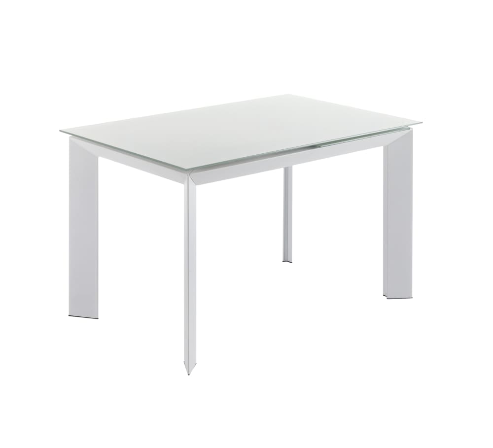 wohnli-moebel-suche-M23003551 Wohnli Möbelsuche - Ausziehbarer Tisch aus weißem Sicherheitsglas