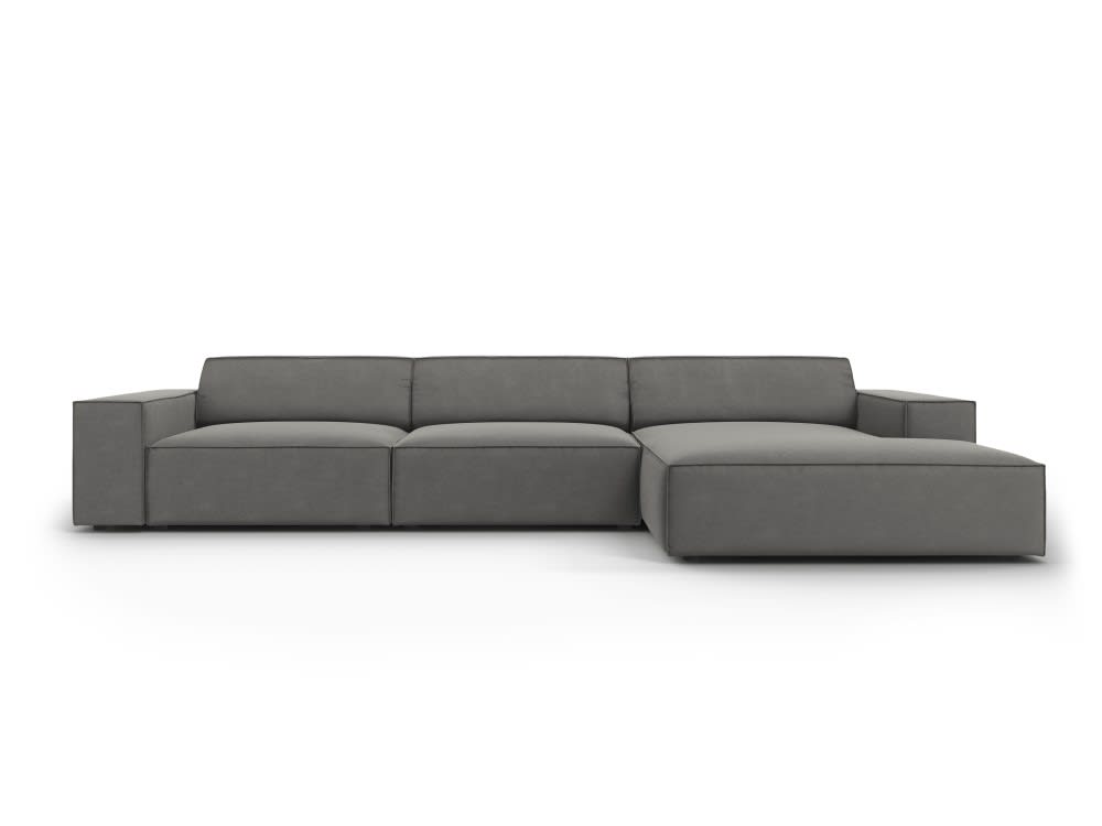 Wohnli Möbelsuche - 4-Sitzer Ecksofa rechts aus Samt