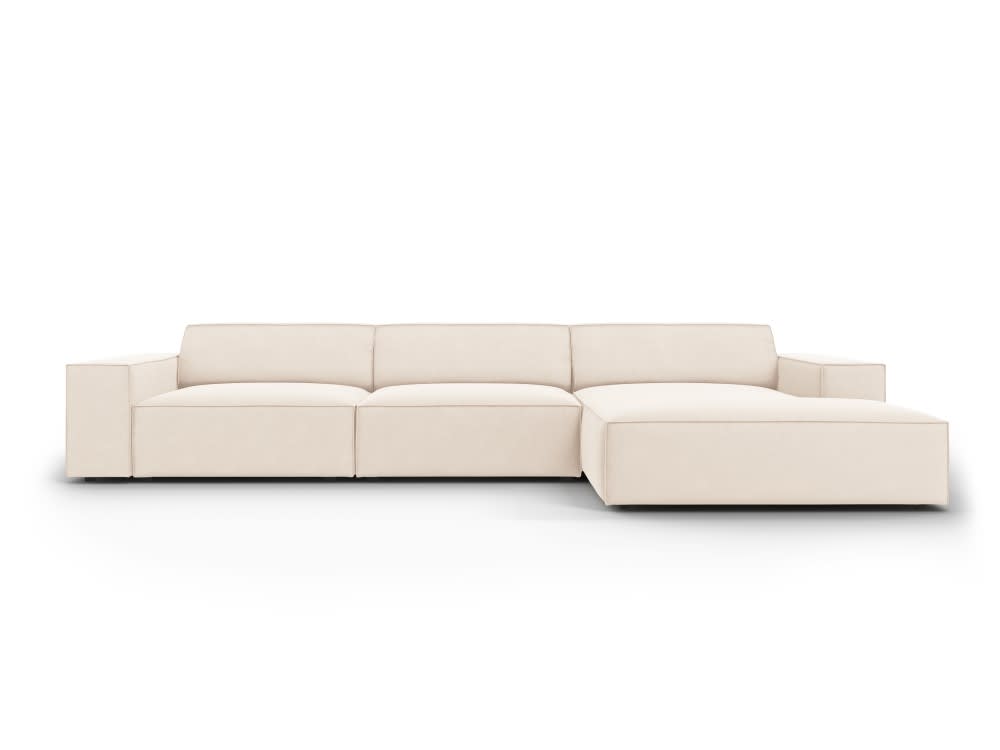 Wohnli Möbelsuche - 4-Sitzer Ecksofa rechts aus Samt
