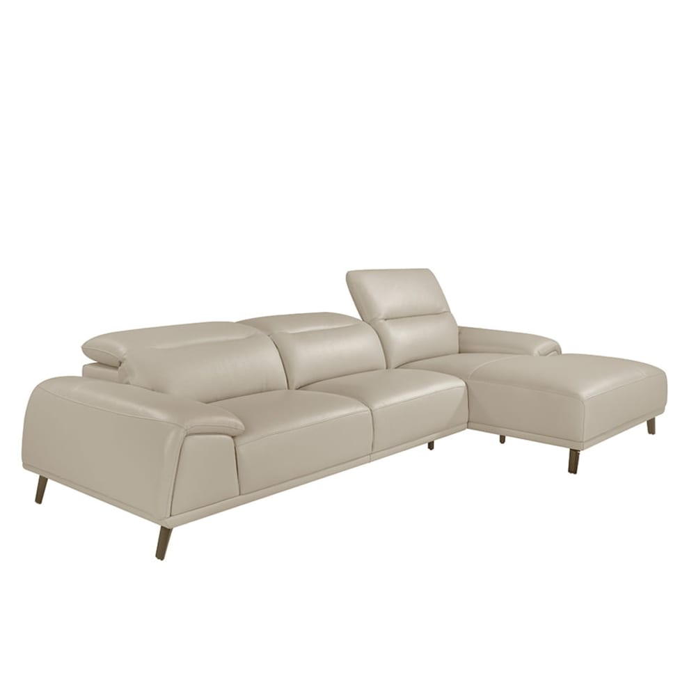 wohnli-moebel-suche-M23004430 Wohnli Möbelsuche - Ecksofa aus taupefarbenem Leder