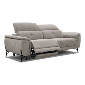 Wohnli Möbelsuche - Sofa 3-Sitzer mit 1 Relaxfunktion und verstellbare Kopfstützen
