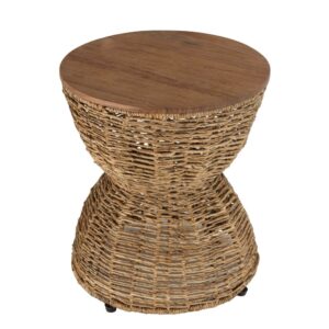 wohnli-moebel-suche-M23006084 Wohnli Möbelsuche - Beige Hocker aus recyceltem Teakholz