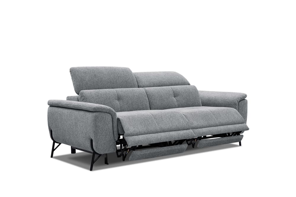 wohnli-moebel-suche-M23009889 Wohnli Möbelsuche - Sofa 3-Sitzer mit 2 Relaxfunktionen und verstellbare Kopfstützen