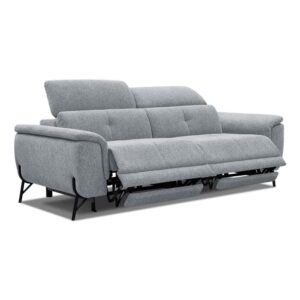 Wohnli Möbelsuche - Sofa 3-Sitzer mit 2 Relaxfunktionen und verstellbare Kopfstützen