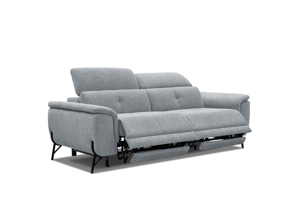 wohnli-moebel-suche-M23009899 Wohnli Möbelsuche - Sofa 3-Sitzer mit 2 Relaxfunktionen und verstellbare Kopfstützen