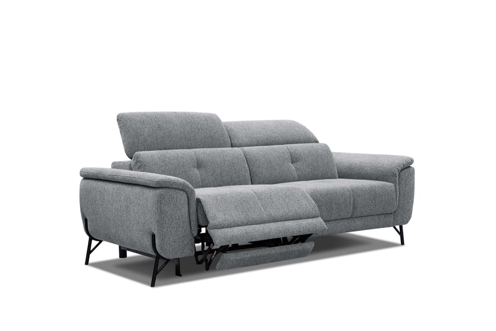 wohnli-moebel-suche-M23009901 Wohnli Möbelsuche - Sofa 3-Sitzer mit 1 Relaxfunktion und verstellbare Kopfstützen