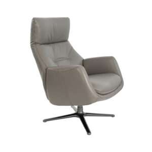wohnli-moebel-suche-M23009956 Wohnli Möbelsuche - Grauer Leder-Drehsessel mit Liegefunktion