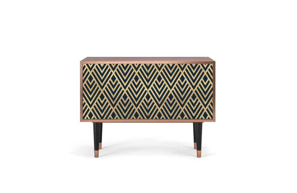 wohnli-moebel-suche-M23010437 Wohnli Möbelsuche - Sideboard blau mit 2 türen L 94 cm