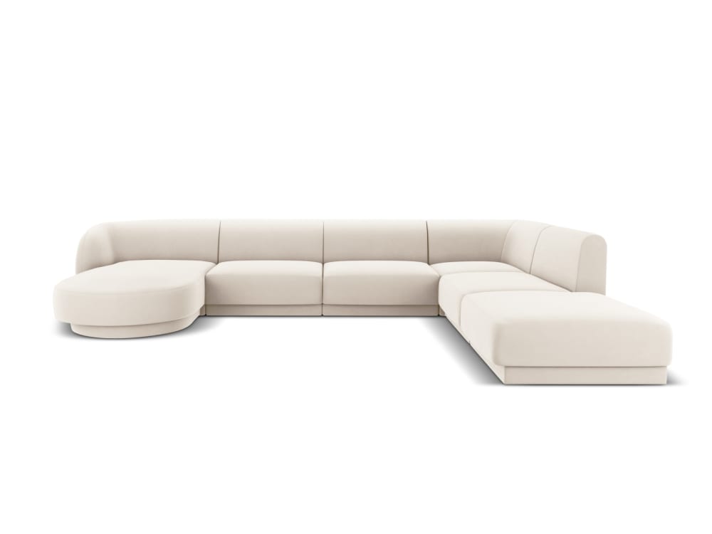 wohnli-moebel-suche-M23014260 Wohnli Möbelsuche - 6-Sitzer Panorama-Ecksofa rechts aus Samt