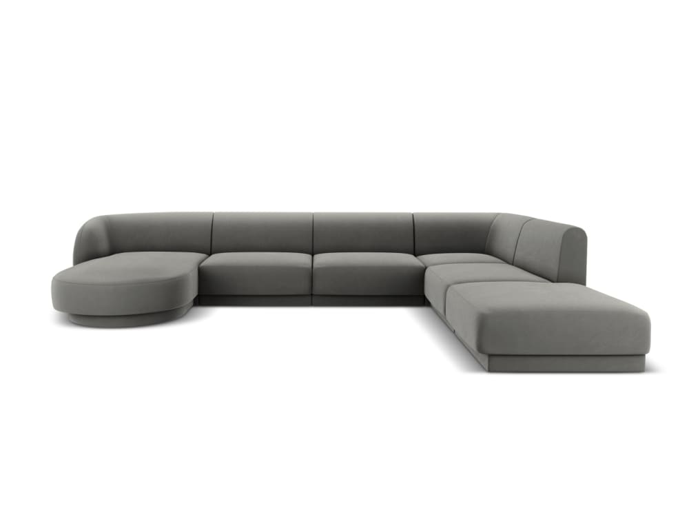 wohnli-moebel-suche-M23014266 Wohnli Möbelsuche - 6-Sitzer Panorama-Ecksofa rechts aus Samt