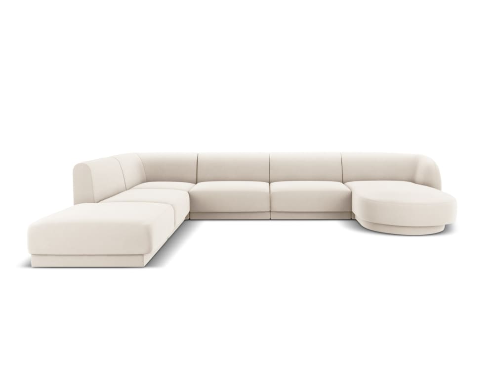 wohnli-moebel-suche-M23014268 Wohnli Möbelsuche - 6-Sitzer Panorama-Ecksofa links aus Samt