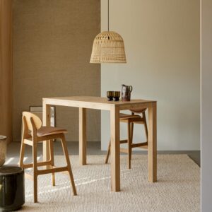 120x105x60cm Holz Beige Tikamoon Möbel Esszimmermöbel Esstische