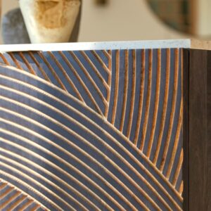 wohnli-moebel-suche-M23017583-1 80x105x45cm Holz Braun Tikamoon Möbel Esszimmermöbel Sideboards, Highboards & niedrige Anrichten