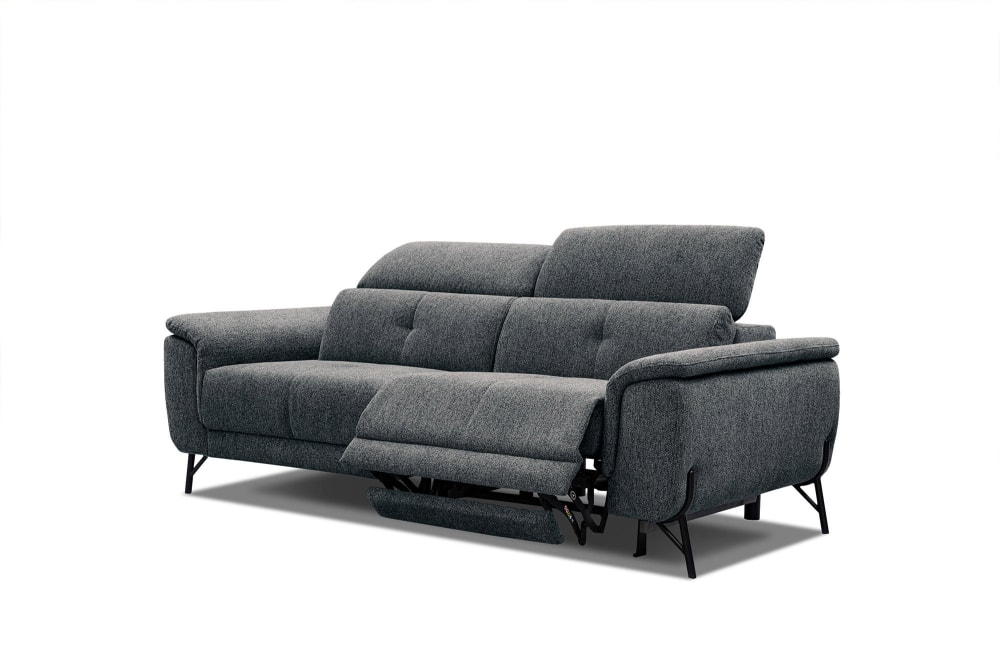 wohnli-moebel-suche-M23021677 Wohnli Möbelsuche - Sofa 3-Sitzer mit 1 Relaxfunktion und verstellbare Kopfstützen