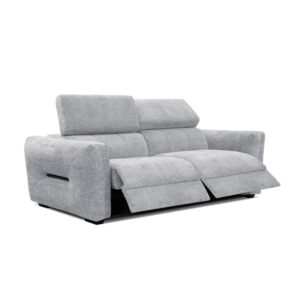 Wohnli Möbelsuche - Sofa 3-Sitzer mit 2 Relaxfunktionen und verstellbare Kopfstützen