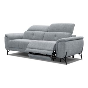 Wohnli Möbelsuche - Sofa 3-Sitzer mit 1 Relaxfunktion und verstellbare Kopfstützen