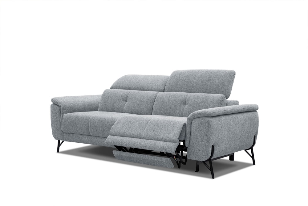 wohnli-moebel-suche-M23021703 Wohnli Möbelsuche - Sofa 3-Sitzer mit 1 Relaxfunktion und verstellbare Kopfstützen