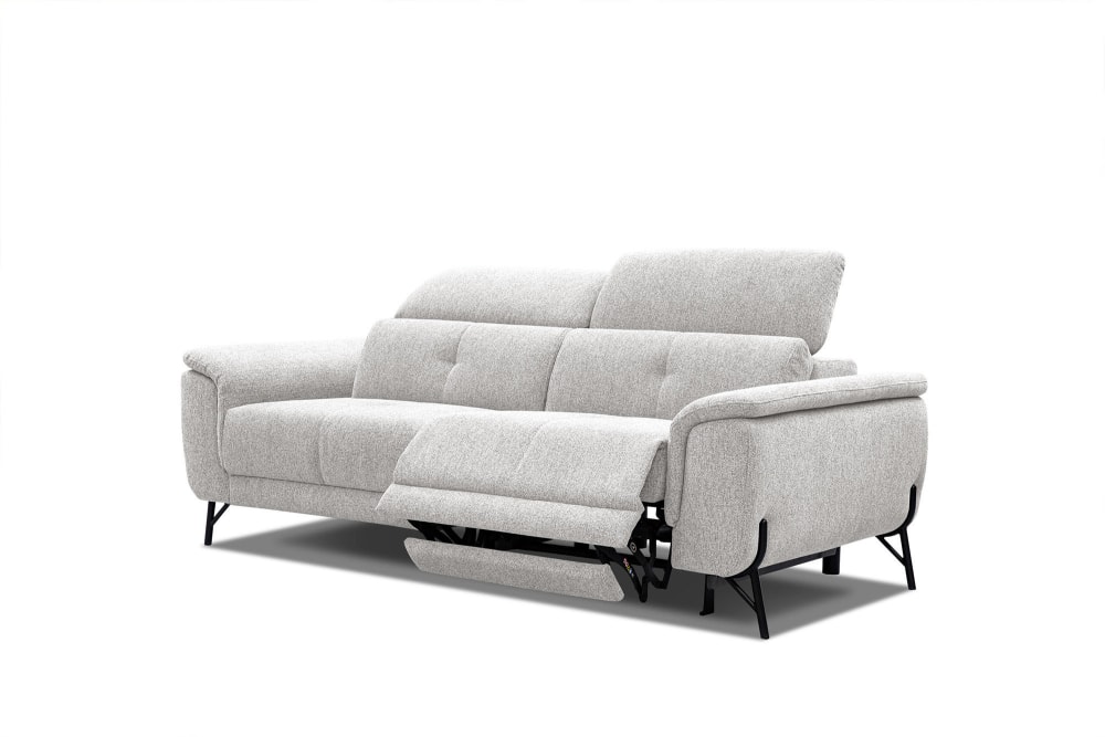 Wohnli Möbelsuche - Sofa 3-Sitzer mit 1 Relaxfunktion und verstellbare Kopfstützen