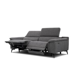 wohnli-moebel-suche-M23022046 Wohnli Möbelsuche - Sofa 3-Sitzer mit 2 Relaxfunktionen und verstellbare Kopfstützen
