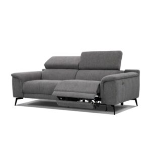 Wohnli Möbelsuche - Sofa 3-Sitzer mit 1 Relaxfunktion und verstellbare Kopfstützen