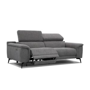 Wohnli Möbelsuche - Sofa 3-Sitzer mit 1 Relaxfunktion und verstellbare Kopfstützen