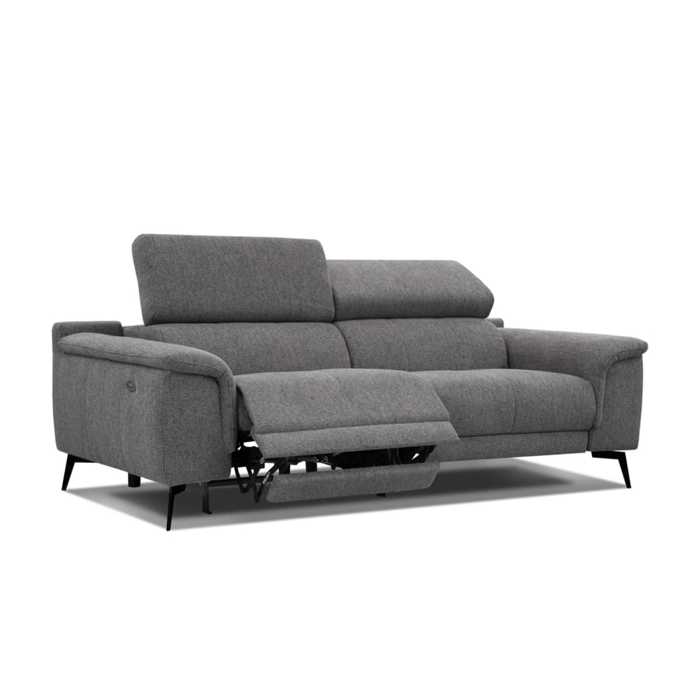 wohnli-moebel-suche-M23022051 Wohnli Möbelsuche - Sofa 3-Sitzer mit 1 Relaxfunktion und verstellbare Kopfstützen