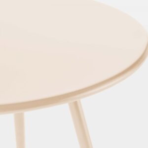 30cm Stahl Beige Oviala Möbel Wohnzimmermöbel Couchtische