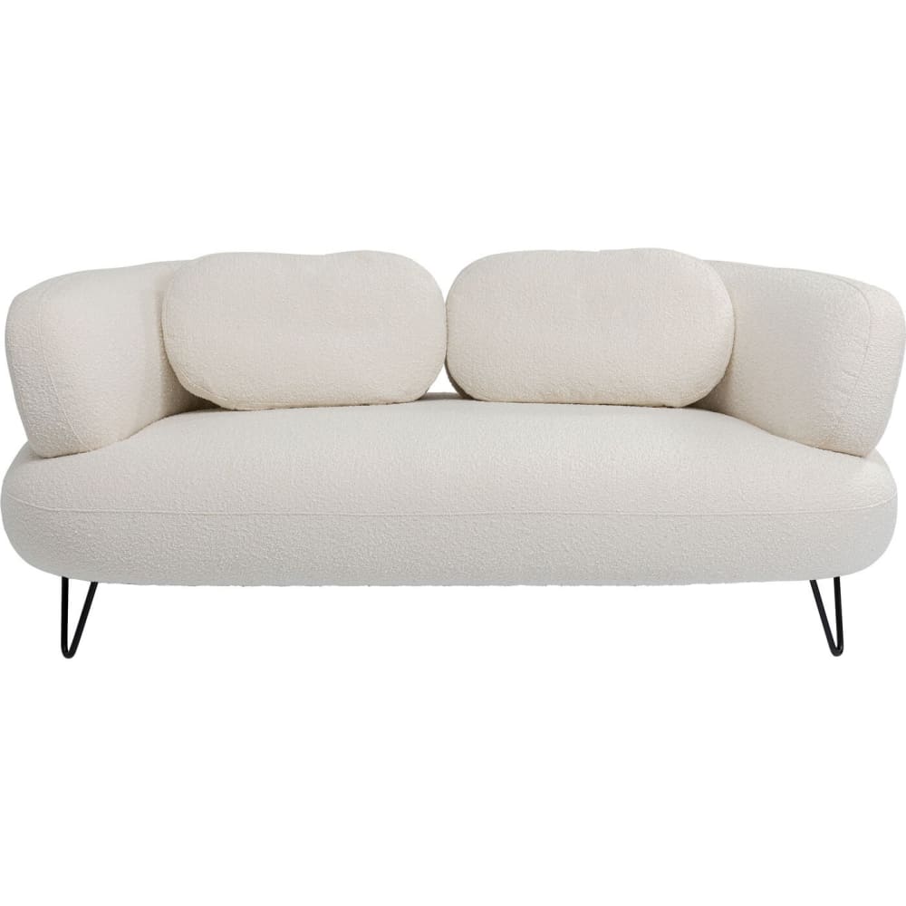 Wohnli Möbelsuche - 2-Sitzer-Sofa in Bouclé-Optik