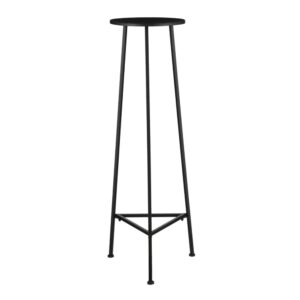 wohnli-moebel-suche-M23038643-1 Pflanzentisch Adine Schwarz Eisen H120xB35xL35cm 35x120x35cm Stahl Schwarz Mica Decorations Möbel Wohnzimmermöbel Beistelltische