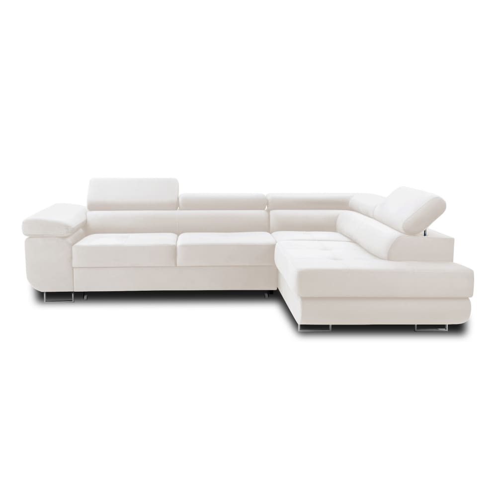 wohnli-moebel-suche-M23041407 Wohnli Möbelsuche - Pablo - canapé d'angle droit - 5 places - convertible avec coffre et