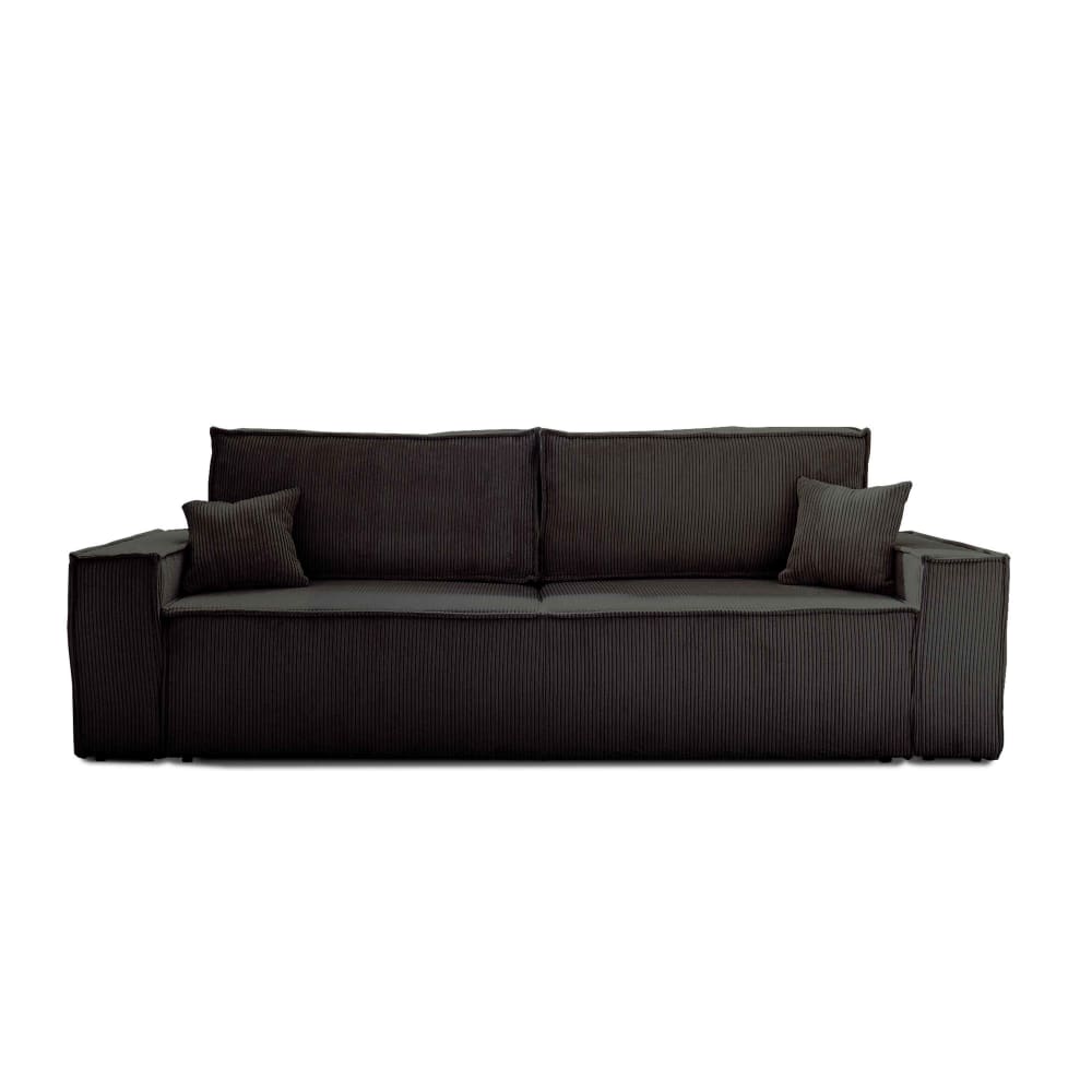 wohnli-moebel-suche-M23041468 Wohnli Möbelsuche - Dellia - canapé 3 places convertible - avec coffre - en velours côtelé