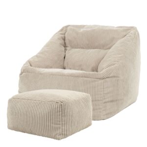 wohnli-moebel-suche-M23044908 Wohnli Möbelsuche - Sitzsack-Sessel mit Hocker
