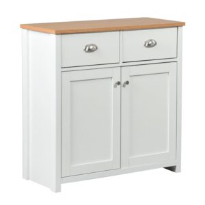 79x81x35cm Spanplatte Weiß Urban Meuble Möbel Flurmöbel Schuhschränke