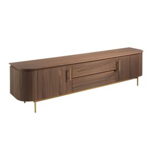 wohnli-moebel-suche-M23047206 Wohnli Möbelsuche - TV-Schrank Nussbaum und goldenem Stahl